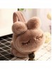 Sleeping Bunny Plush Earmuff